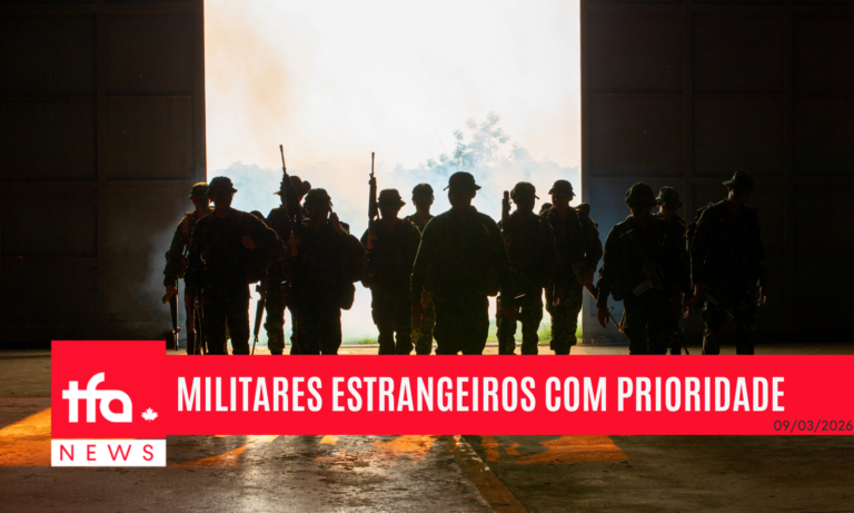 MILITARES ESTRANGEIROS COM PRIORIDADE NA IMIGRAÇÃO CANADENSE
